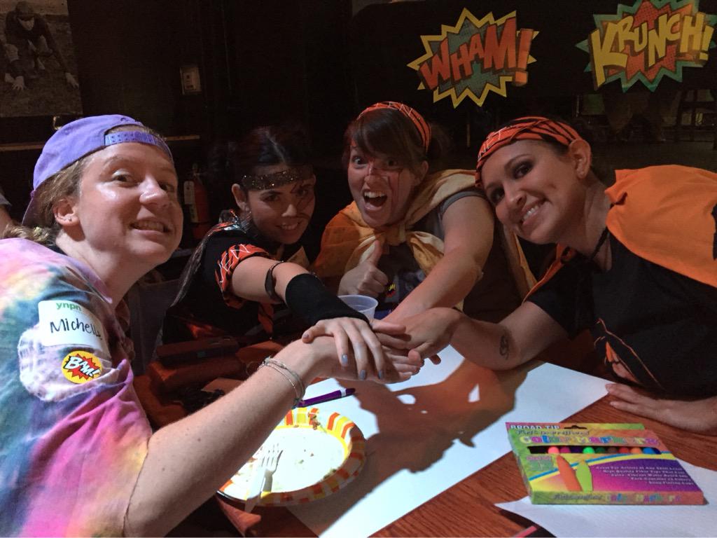 DylanLennon22's tweet photo. Radical? Goddesses? Tigresses? YES!!!! #DGG2015 #SuperDoers http://t.co/OPJToVWJdL