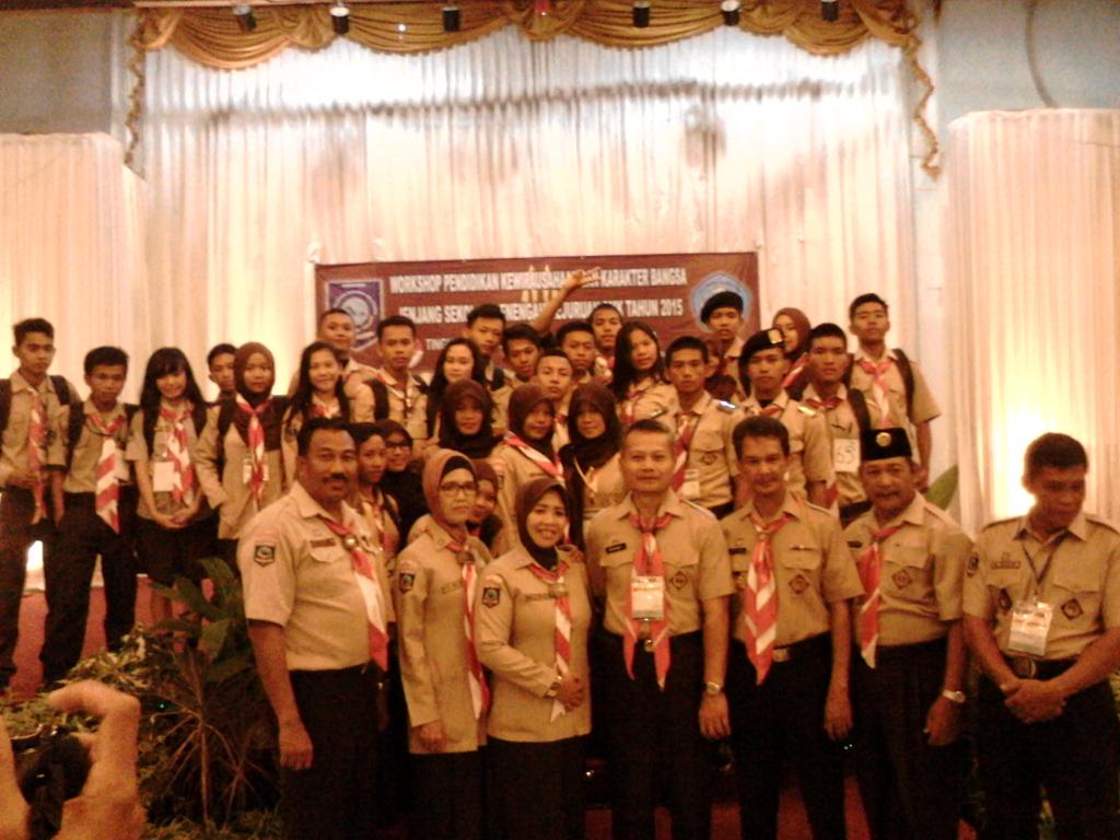 Pramuka di hotel tanjung pesona beach resort n spa.