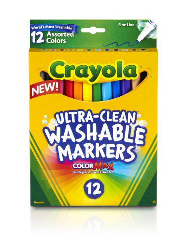 Best_Deals_Dail's tweet photo. $4.28, Crayola 12ct Fine Washable Markers ,http://t.co/W08MQza10y http://t.co/B6qzWKAkF8