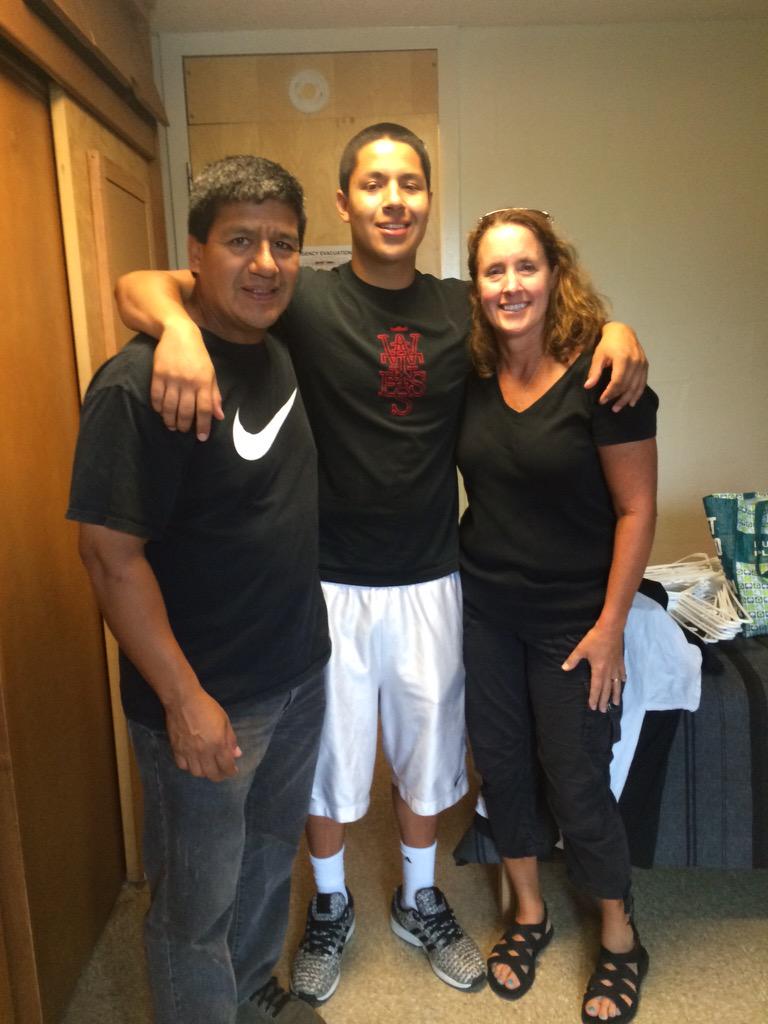 madtorres's tweet photo. Sebastian seemed much more happy to be starting IU than first grade. http://t.co/HW1S32W3f4