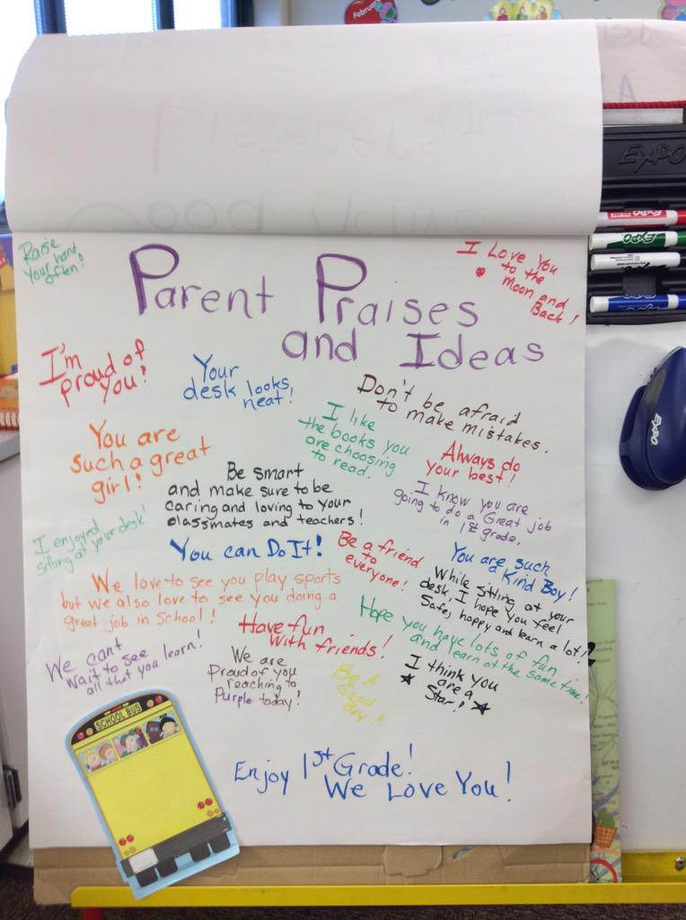 Highlights of words of encouragement from very wise First Grade parents! #offtoagreatstart