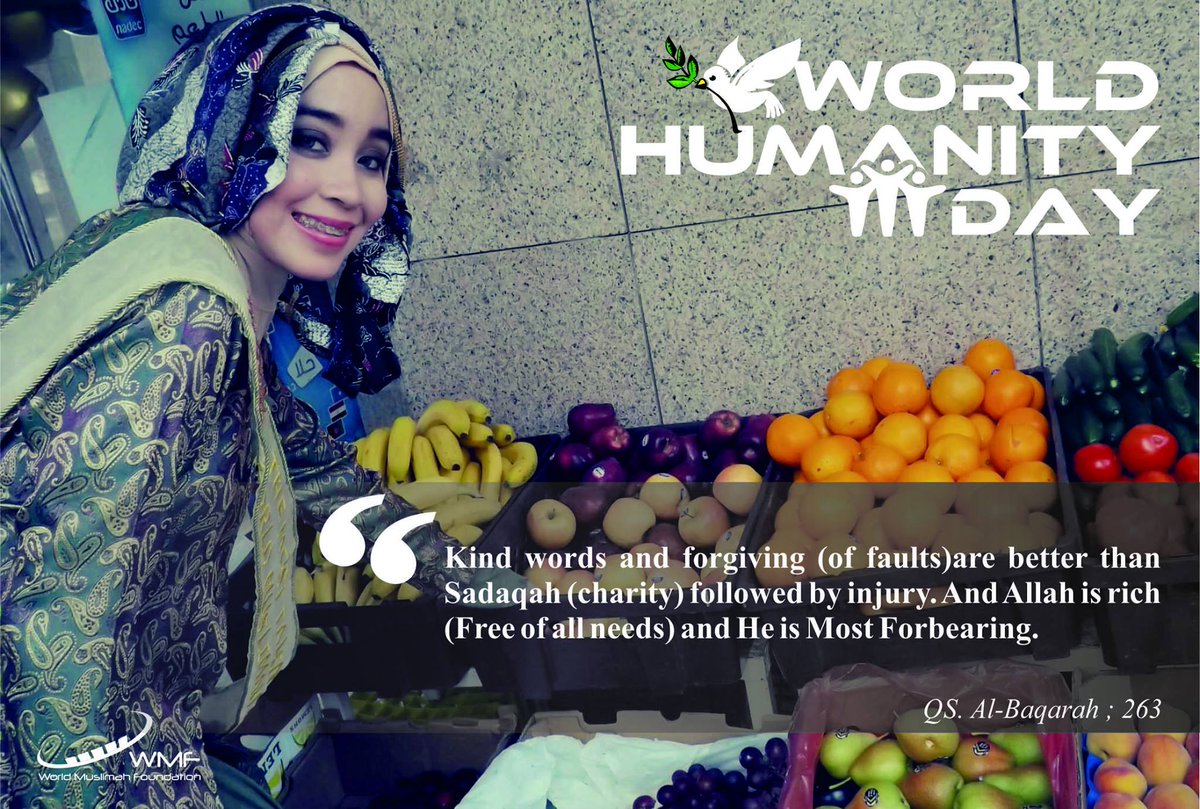WLFDubai's tweet photo. #Prosperity #WMFriends #WorldHumanityDay #Inspirations Greetings to friends of @muslimahworld @WLFDubai @sabinebalve http://t.co/M83msDS39S
