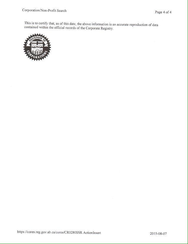Supporting documents showing I have no ownership in Metro Sports despite what "veterans" think