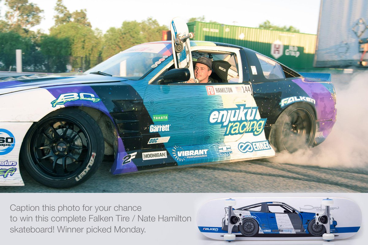 Caption &amp; RT to enter to win! Best caption wins. #giveaway #contest #skateboarding Rules: bit.ly/1HBJ5e6