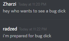 radzedrules's tweet image. a new person joined our group chat tonight and this was the first dialogue they witnessed