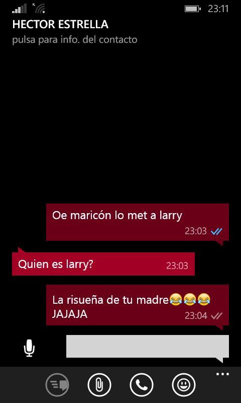 dach_3's tweet photo. Pilas con Larry 😂😂 http://t.co/DkaWaYbEfd