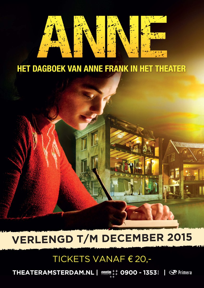 Theatervoorstelling <a href="/ANNE_theater/">ANNE</a> langer te zien in <a href="/Theater_Adam/">Theater Amsterdam</a> theateramsterdam.nl/nl/Laatste-nie…