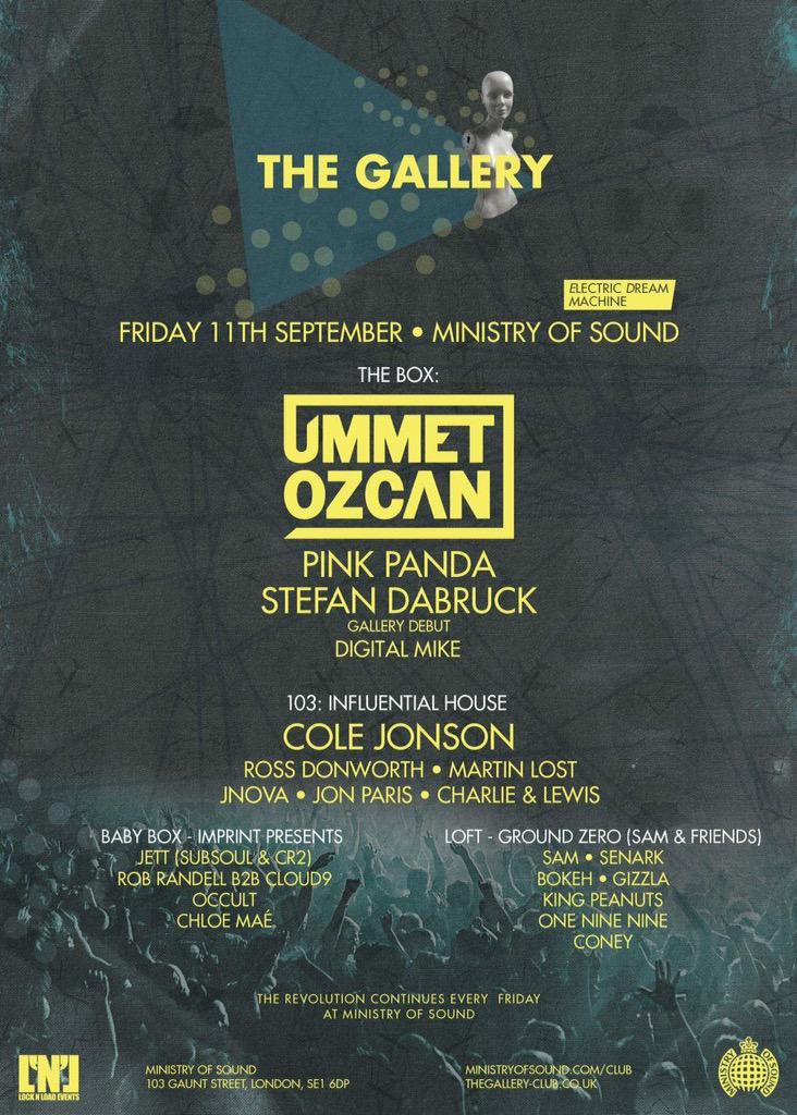 JnovaWD's tweet image. Yes I'm back in the 103 with #Influential House and the mighty #Cole Jonson #MinistryofSound @RealJnova 11/09/15
