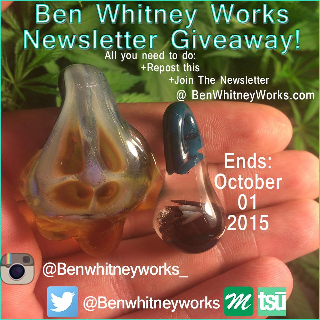 BenWhitneyWorks's tweet image. !!!!Ben Whitney Works Newsletter Giveaway!!!!! 

Just repost this,
Join the newsletter at Benwhitneyworks.com