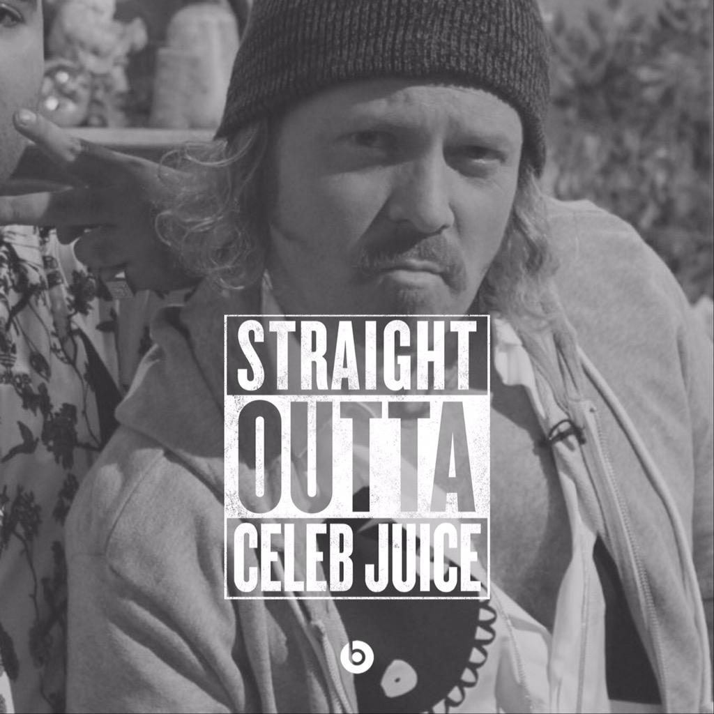 CelebJuice's tweet image. We're back soon for a new series, ya get me. Recognise and big up ya self rudeboi.