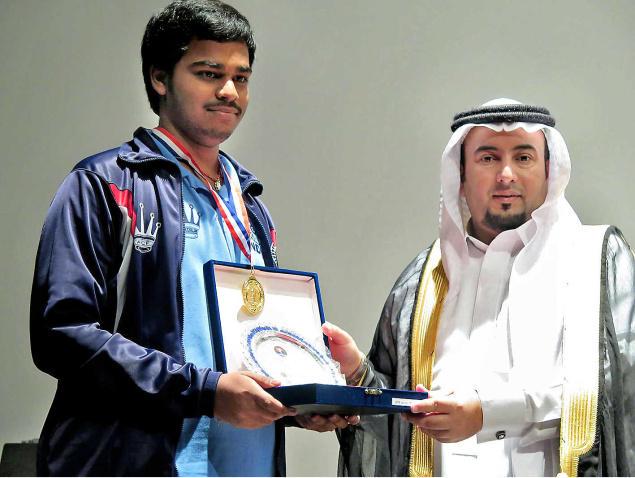 winnerschess's tweet photo. My student N.Krishna Teja won gold in #Asianunder18 #chess championship Congratulations!!! http://t.co/4WoY8zvk9p http://t.co/pcGtMOZpUD
