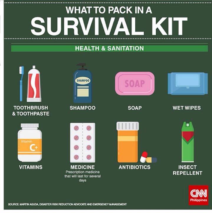 safpio's tweet photo. What to pack in a Survival Kit 4 http://t.co/WLA6em5JVf