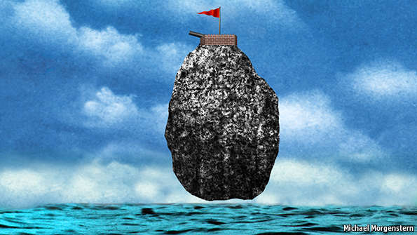 TheEconomist's tweet photo. Chinese land-reclamation in the South China Sea is a big issue at #EconSEA. Banyan explains http://t.co/0nzi32kJ5z http://t.co/sF5cF3UIcK