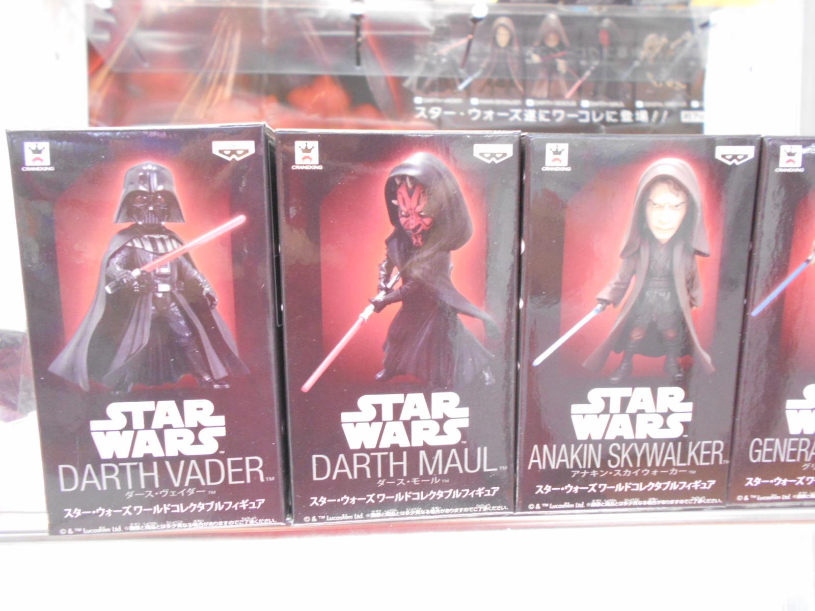 22年最新入荷 全6種 スターウォーズ ワールドコレクタブルフィギュア ダース モール グリーヴァス アナキン シディアス ドゥークー ヴェイダー Vol 1 その他 Labelians Fr