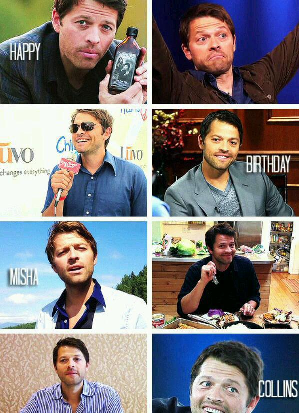 Happy Birthday Misha Collins 