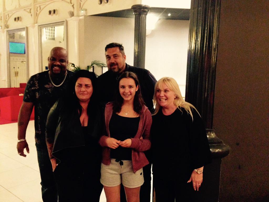 abster0's tweet photo. Thanks so much @LindaTVDealer @maddox_natalie @johnnymaddox11 for talking to us last night. Was great to meet you! http://t.co/OxB4bmZ1dg