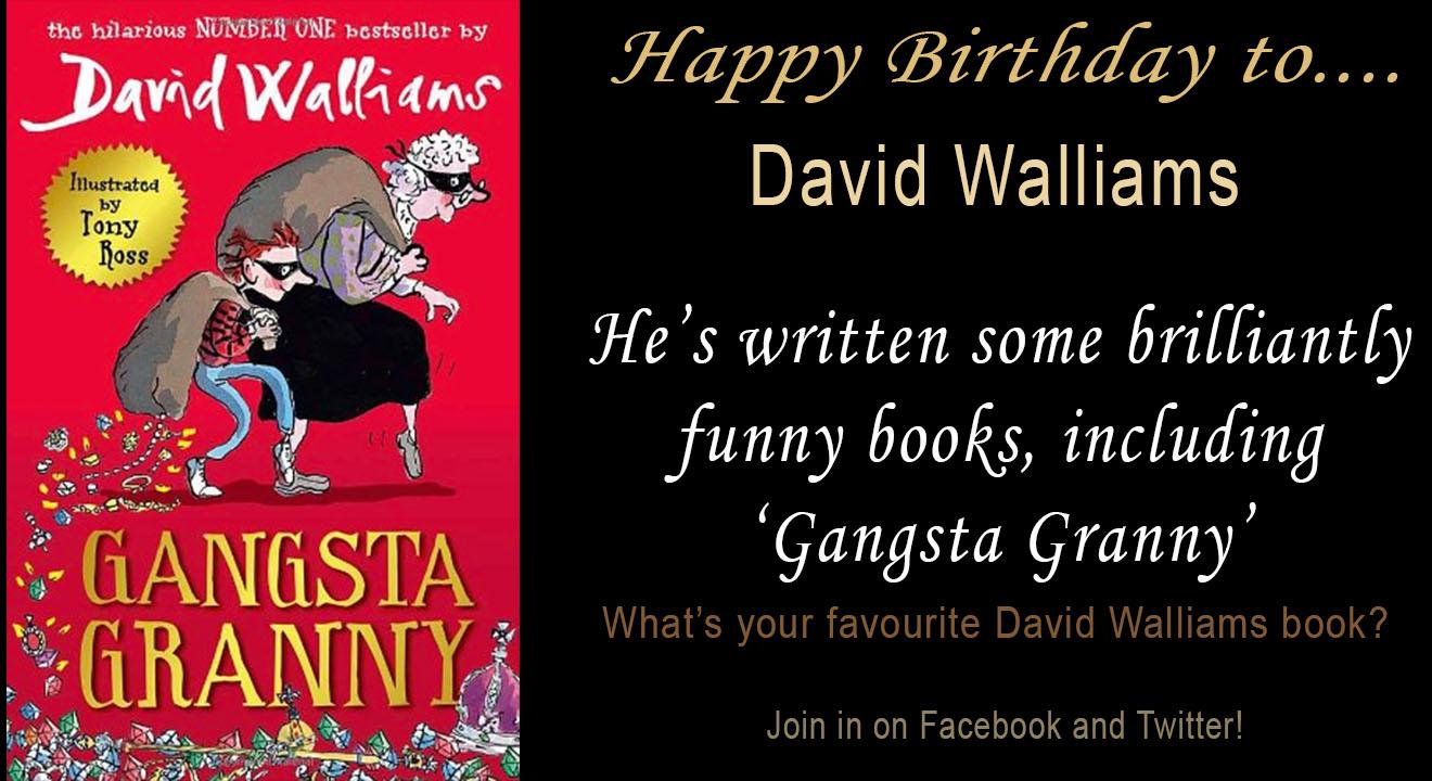 Happy Birthday to What\s your favourite David Walliams book? 