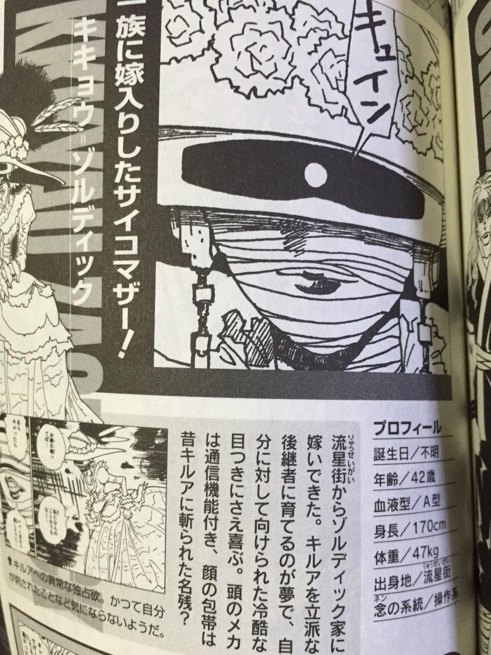 𝕂𝕊𝕋 カスト ハンター ハンターはハンターズガイドを読み込んで細かいとこに自分で訂正入れるくらいには好きです この本間違いばかりだけどキキョウ ゾルディック キルア の母 の出身が流星街だとか本編にない情報もあってなかなかおもしろい