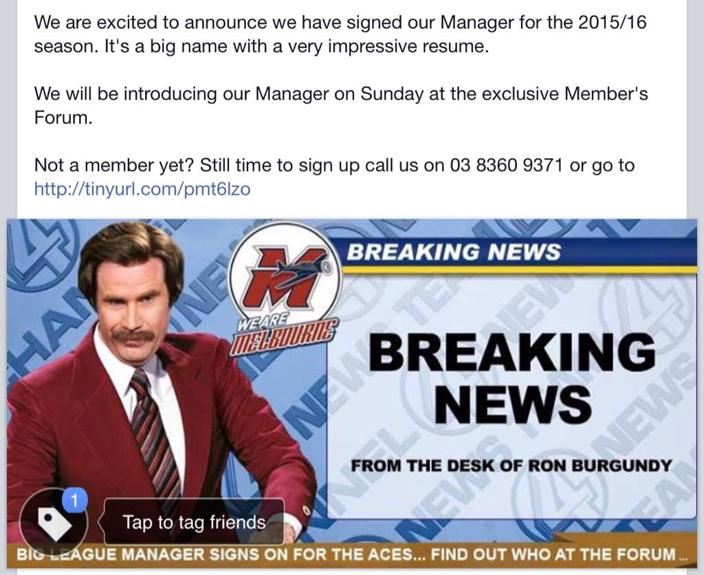 Melbourne Aces tweet media