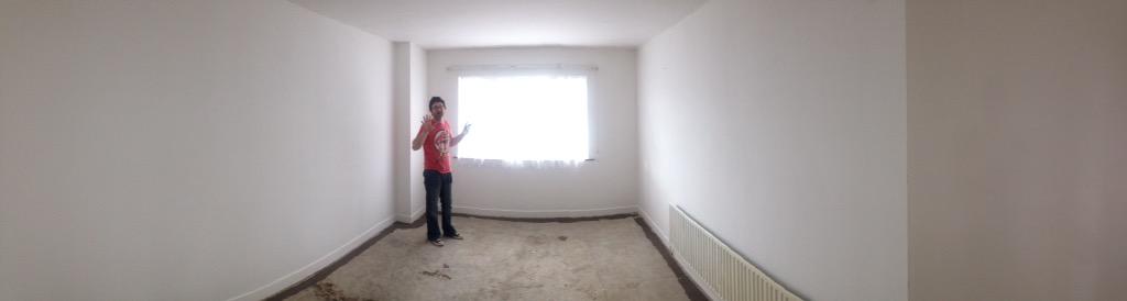 New live room having the flooring fitted today. Looking forward to doing the first recording soon! 😁