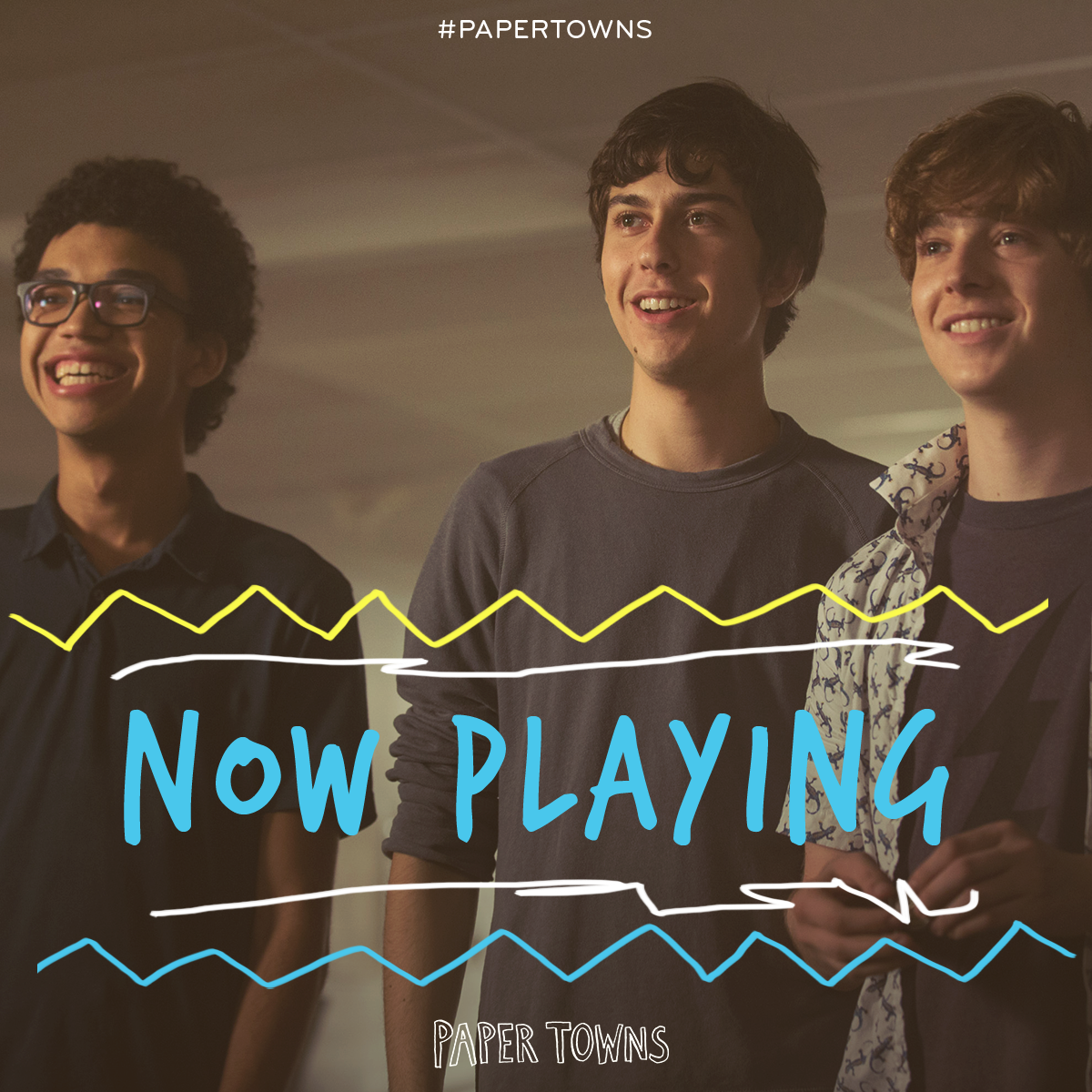 UKPaperTowns's tweet photo. Can we guess what you're doing this weekend? Check showtimes here: http://t.co/Yt3GaQP66I #PaperTowns http://t.co/ynbBWtvzSA