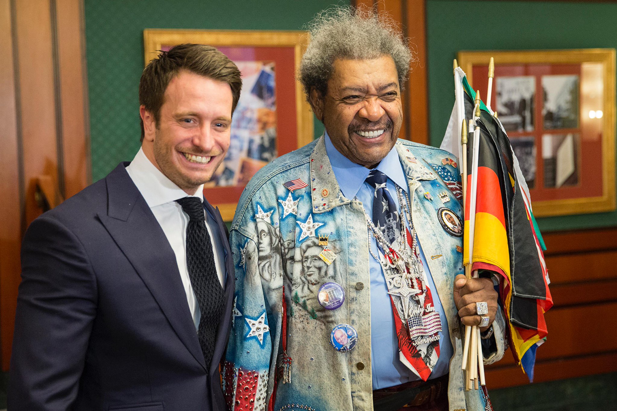Happy Birthday to our good friend and Promoter of Legends .Don King 