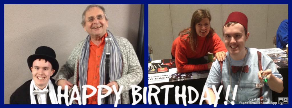 Happy Birthday to the wonderful Sylvester McCoy and :)
Hope they have an ACE day :D 