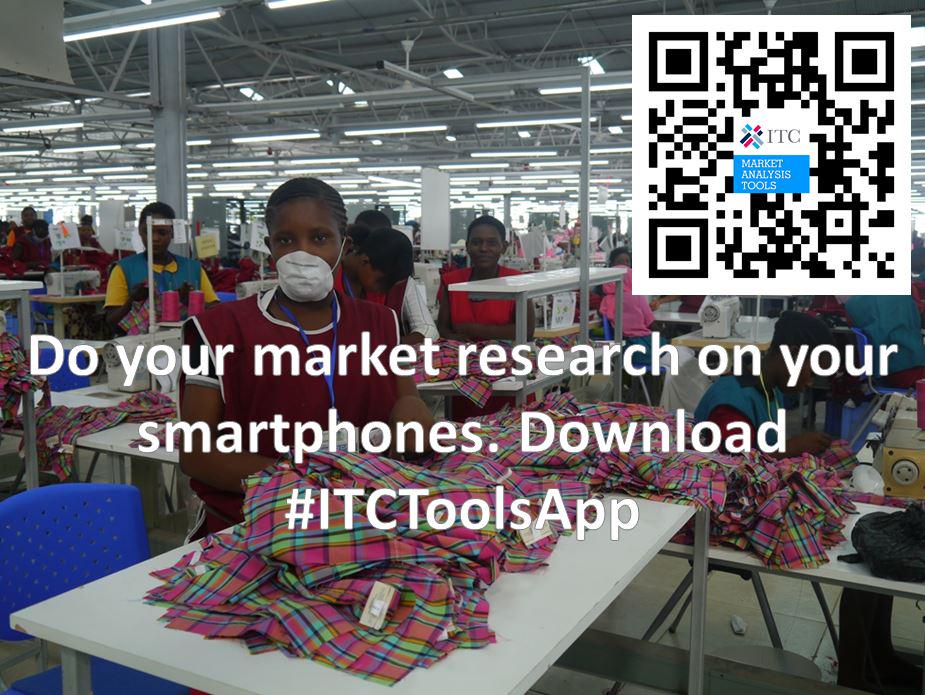 ITC_MktAnalysis's tweet photo. @ITCagritrade Download #ITCToolsApp to have all #TradeStatistics #Tariffs #Standards #NTMs info at your fingertips http://t.co/zpwguoESVM