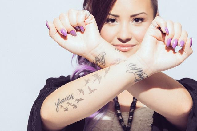 Happy Birthday Check out our Demi Lovato tattoo: 