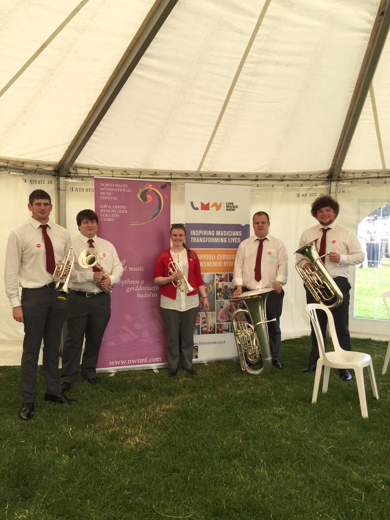 QuintetCoch's tweet photo. Great second event on the #quintettour @livemusicnowcym @LiveMusicNowUK ! Thanks to @nwimf http://t.co/m8DazGB7IN