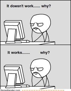 darrylabartlett's tweet image. This is definitely me :) #programmer #compilingcode