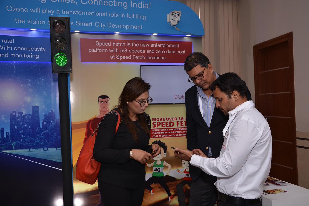 SpeedFetch's tweet photo. Virat Bhatia (center) from @ficci_india takes interest in the next-gen entertainment app, #SpeedFetch #WBAVisionForum http://t.co/eUglvJ5W4e