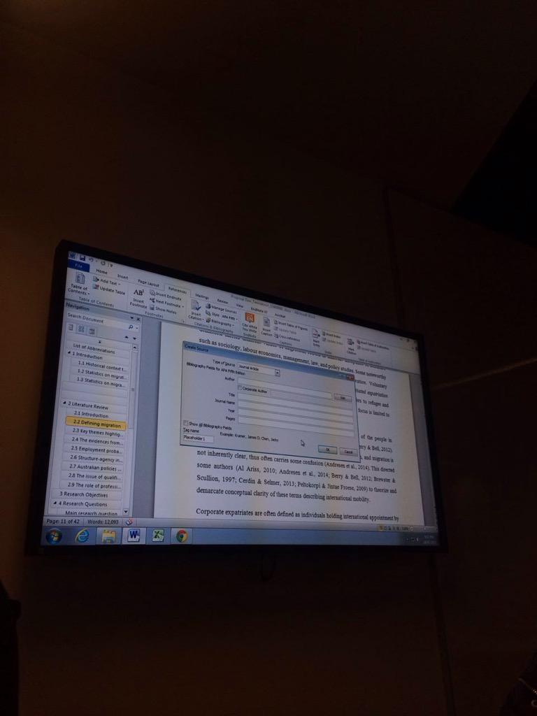 Veraren3's tweet photo. I found an easy way to write right format references for our essay. It can be found in word and it is really useful. http://t.co/RNa2hR6gtP