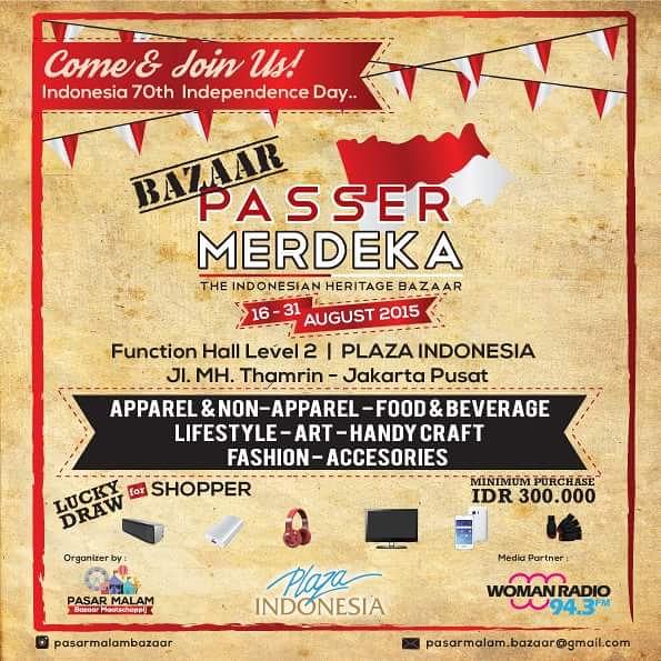 We are here <a href="/plazaindonesia/">plazaindonesia</a> till 31st August.