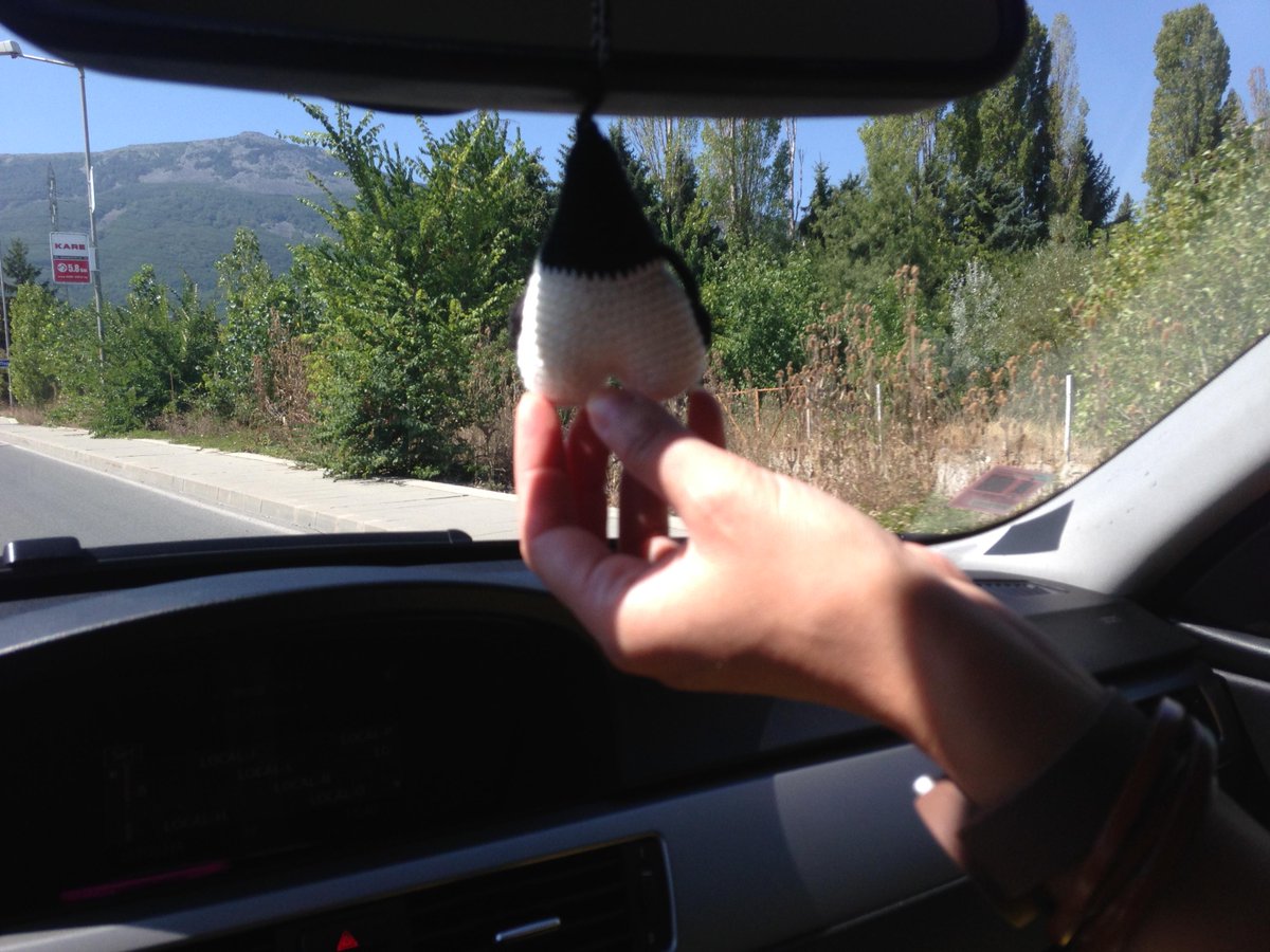 mihailstoynov's tweet image. "Why do you have a ball sack hanging from the rear-view mirror?". That's what she said #javaduke