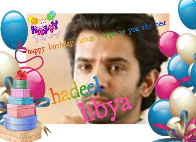 Happy birthday barun sobti  