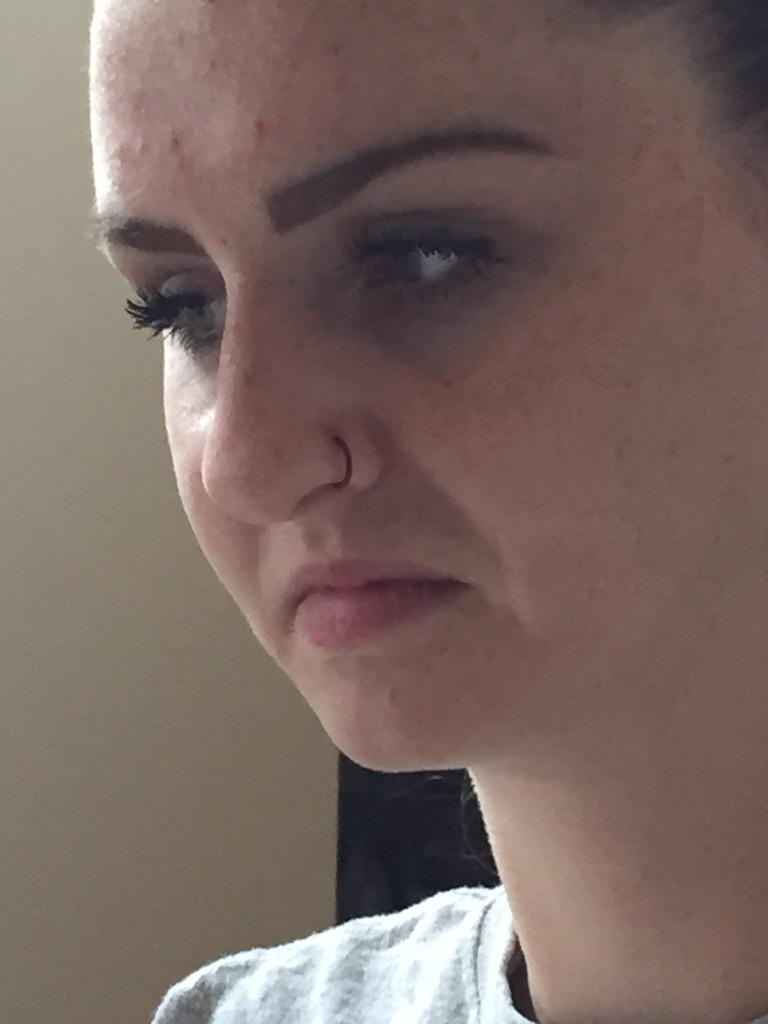 courtychelle's tweet photo. I'm up at 5:30 so I can drive to Oklahoma and the only way I know how to describe how I feel is this face. http://t.co/SMNuPKGFcF