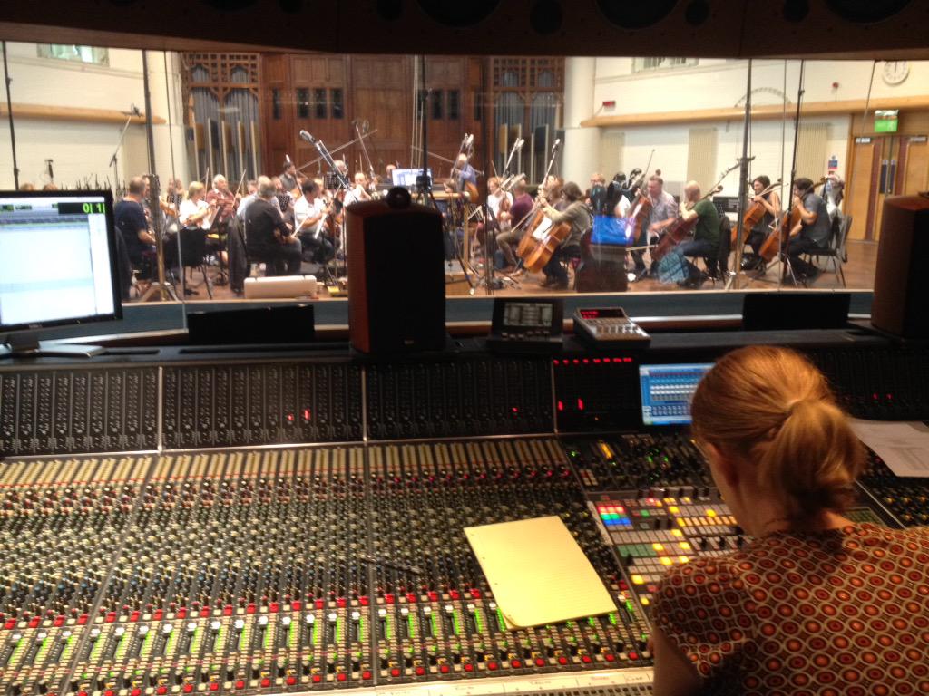 What about some massive strings on the next album? #airstudios #london
