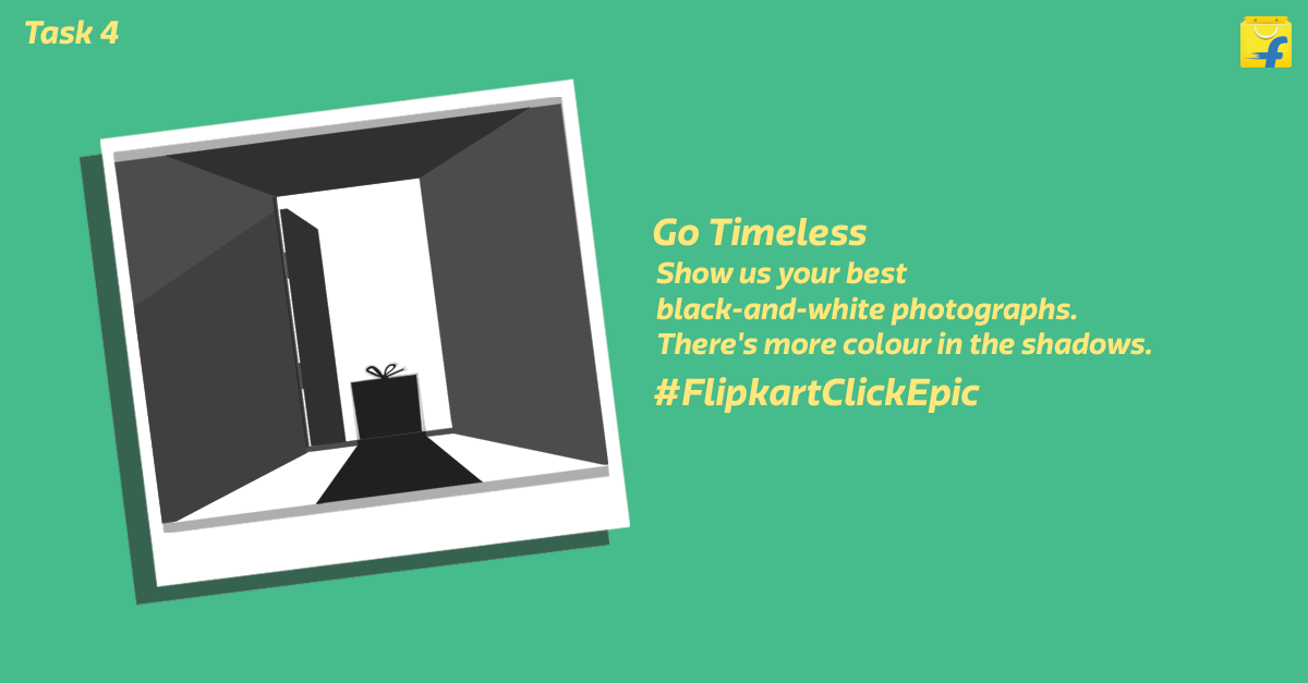 Flipkart's tweet photo. And here’s the 4th and final task of the #FlipkartClickEpic contest! Show us your best black &amp; white masterpiece! http://t.co/UN8vXfS9Zw