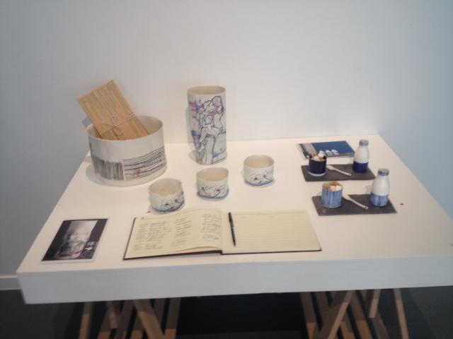 RLK2013's tweet photo. Visit #augcraft15 'History Repeating' exhib at #DownArtsCentre tmw (21 Aug) and you may find a wee gift from @CraftNI http://t.co/4fOeAlSPG5