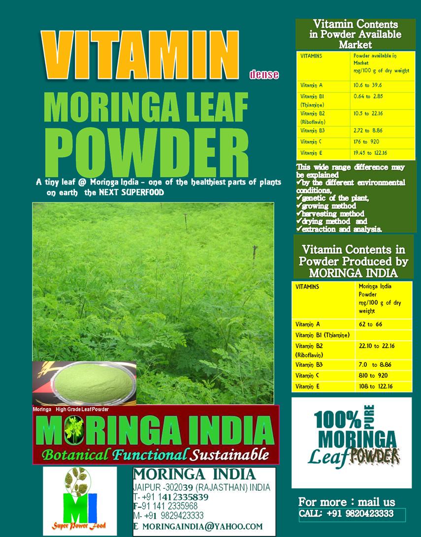 vitamin moringa @moringaindia