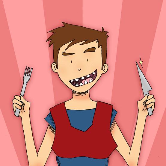 SpacegeekFr's tweet image. Petit dessin de notre chef cuisto @BenSurvivor by @sow_ay : hokutodecuisine.fr #cuisine