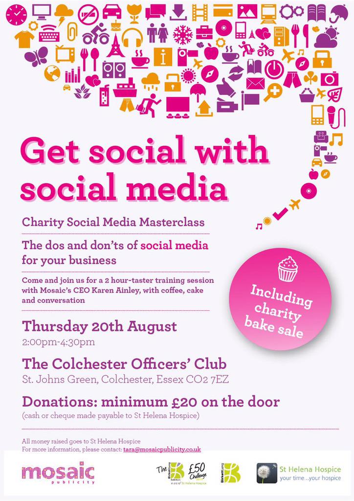 Getting ready for our #socialmedia #workshop for the @birkettlong #fiftypoundchallenge for @StHelenaHospice