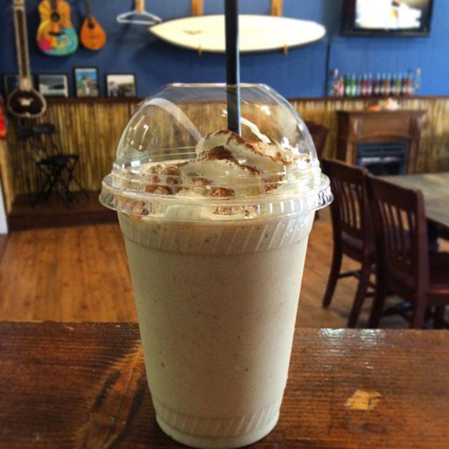 GOODMORNING BANANA BEAN!!! #wakeup #drinkup #bigwaveburrito #capemay