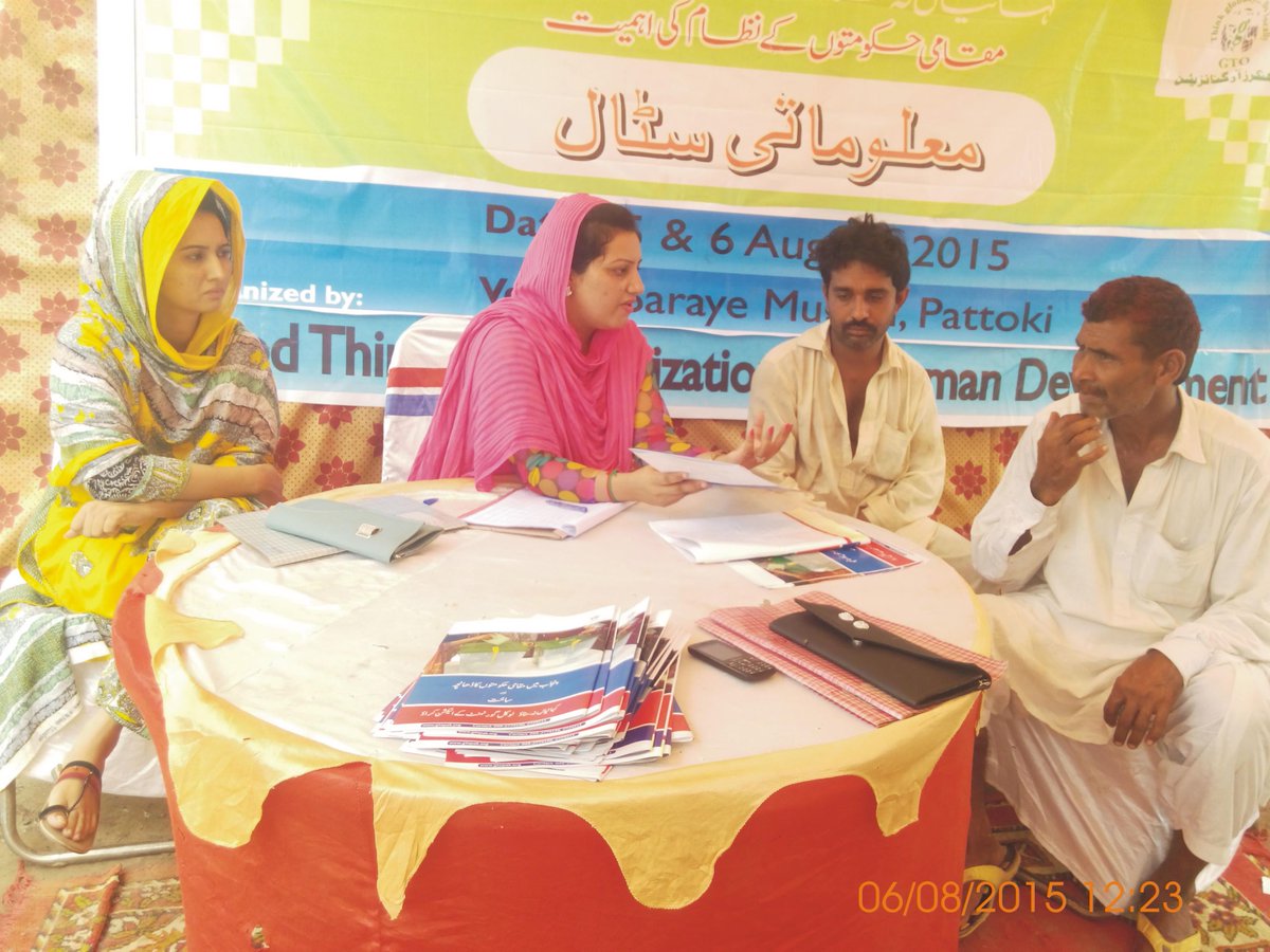gto_pak's tweet photo. Information Stalls established for voter #Education and to demand collectively for #localgov #elections in #Punjab http://t.co/6qV8sLmaxL
