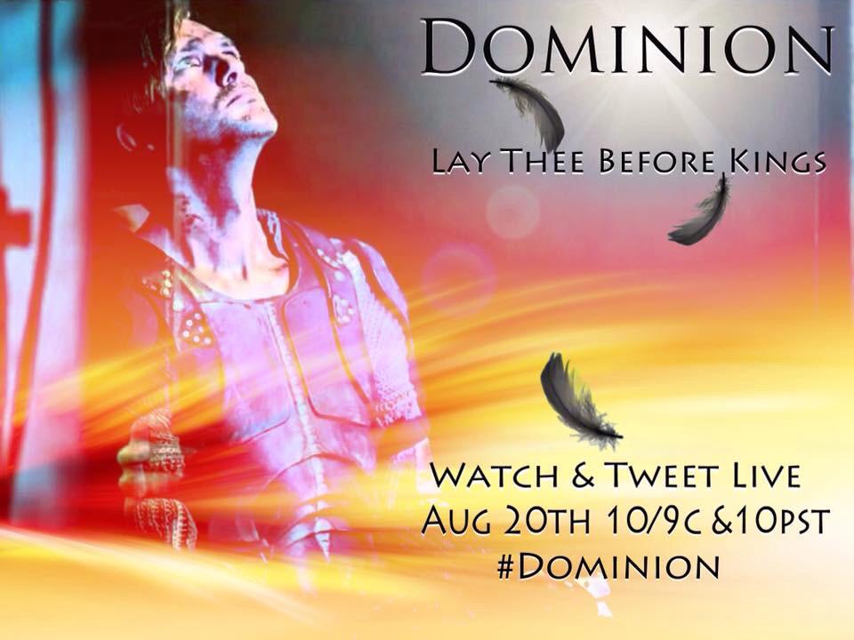 Dominion_Fans's tweet photo. @CarlBeukes This lovely banner for tonight's Tweetout was made by @llyon34! #Dominion http://t.co/GKh1uLjrXY