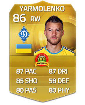 Andrei Kanchelskis Jr On Twitter If Yarmolenko Had A Fifa Card If This Is Him Next Year He Would Be The Best Rw In The Prem Come On Everton Efc Http T Co Aum9fxbsnc