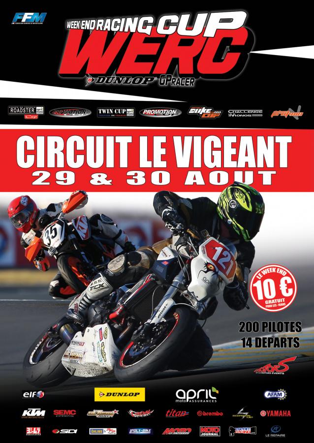 Fin de saison pour les WERC au Vigeant où 260 pilotes sont attendus  tinyurl.com/q7s9b7p