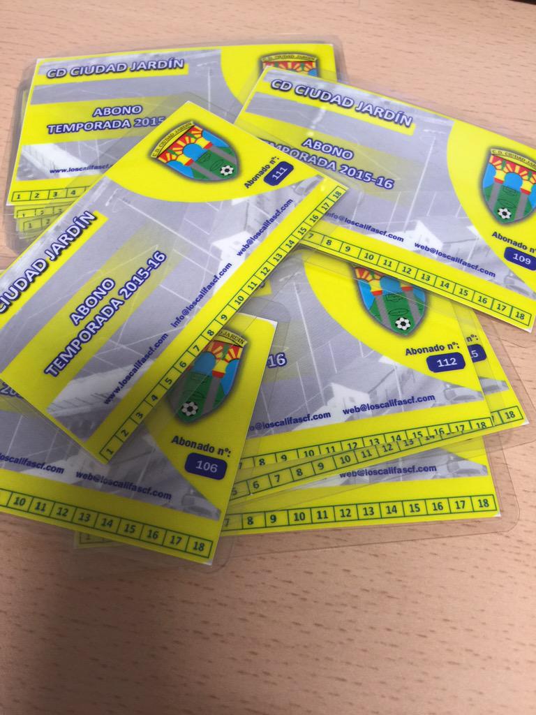 CDJardn's tweet photo. Ya disponibles los abonos de temporada para el @CDJardn ayuda al equipo de Poniente y hazte con uno de ellos. http://t.co/xLGFATYoE9
