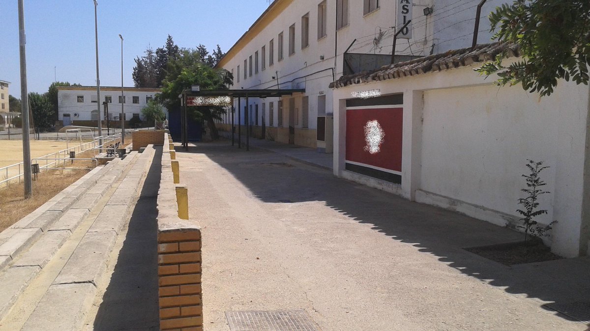 Así de despejado ha quedado el Psiquiátrico de Miraflores después del repaso que le hemos dado. ¡Enhorabuena a todos!